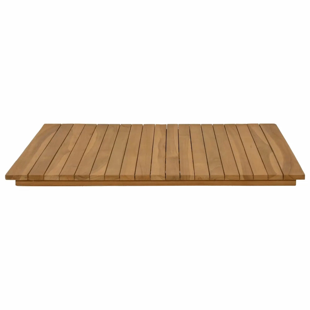 Piano del tavolo 70 x 70 x 3,5 cm Quadrato Legno di teak solido 42033146