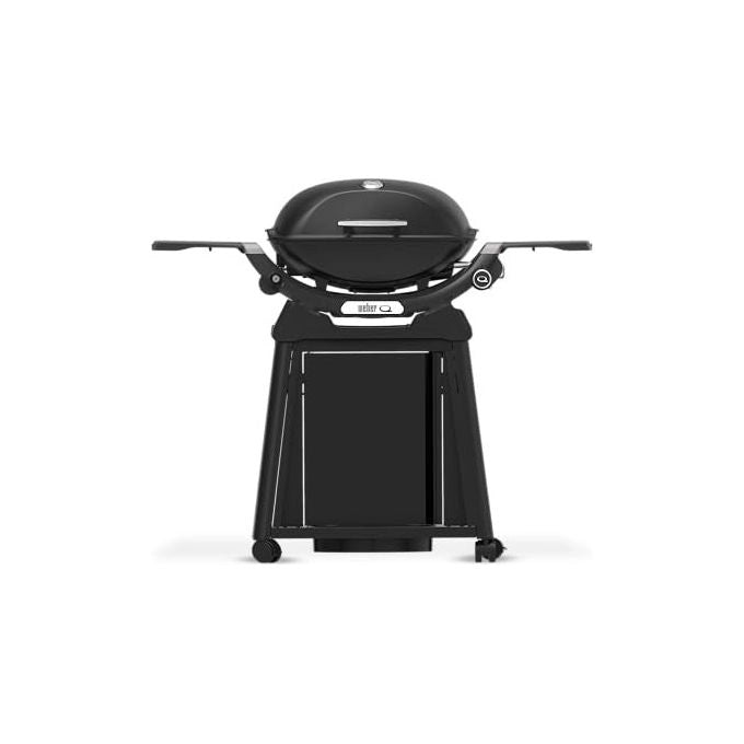 Weber, Griglia a Gas Q2200N con Carrello Premium e Ripiani Laterali