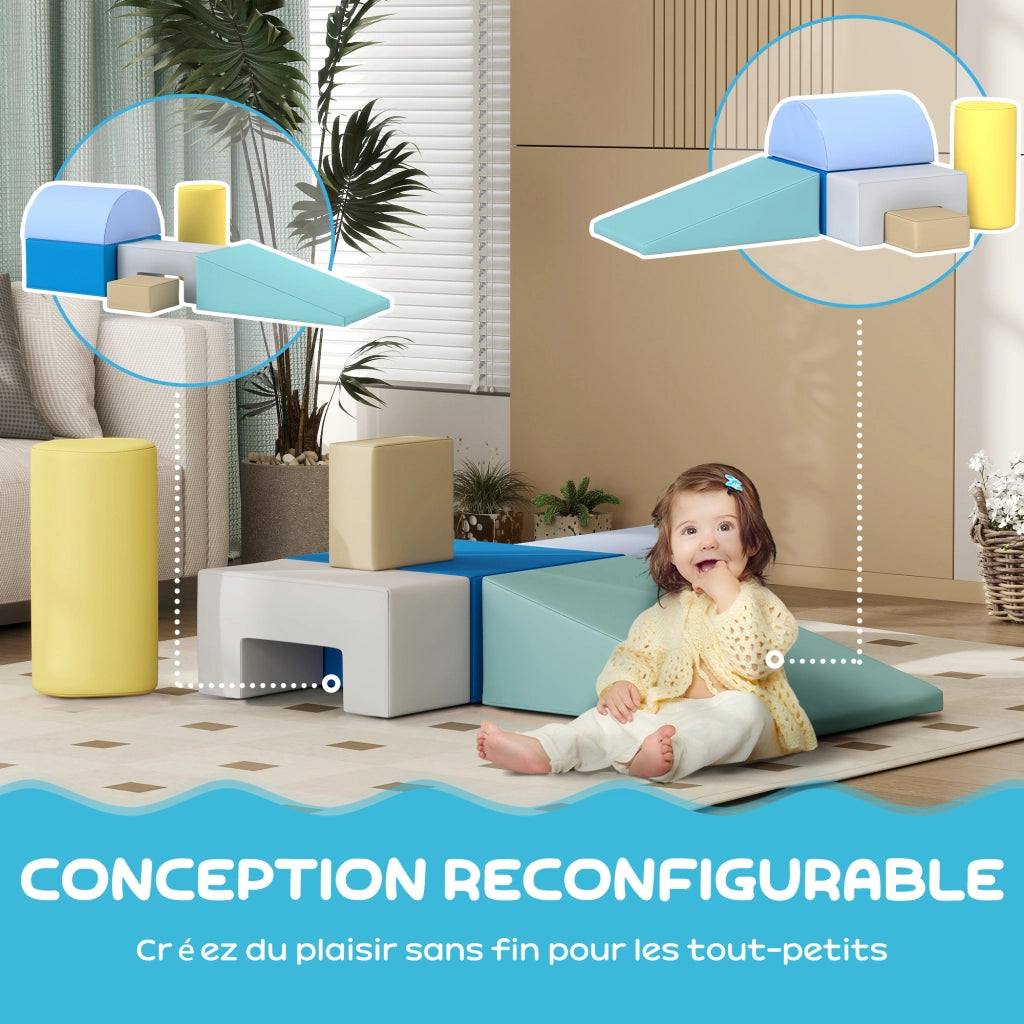 Blocchi di costruzione in schiuma XXL ¨C zephmum ¨C gioco educativo, modulo motricit¨¤