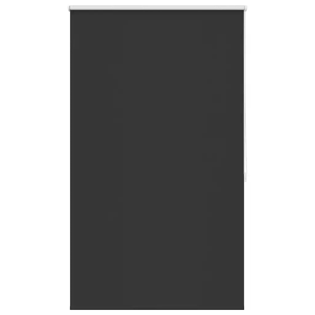 Tenda a rullo oscurante 84,4x175 cm Tessuto Larghezza 80 cm nero 240114