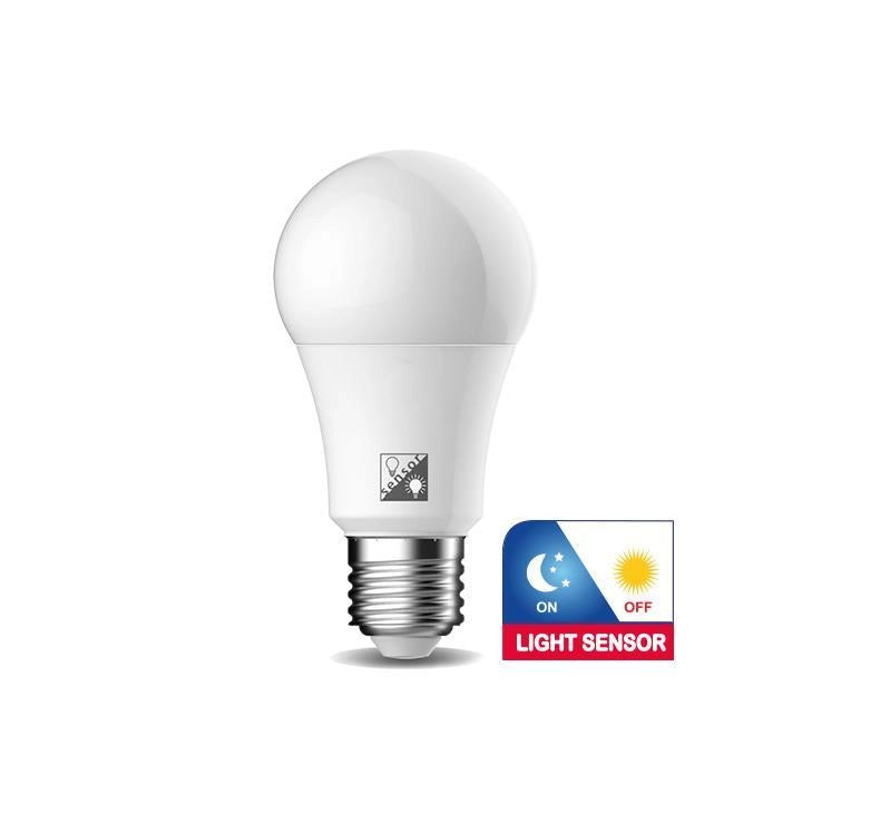 Lampadina Led E27 con Sensore Crepuscolare 11 Watt 1055 Lumen