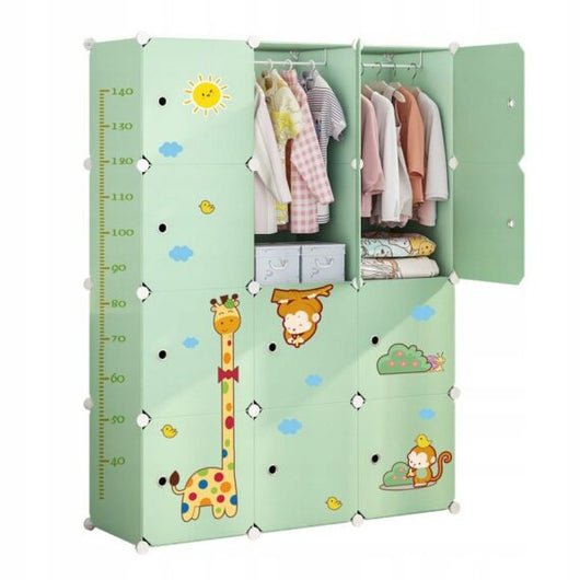 Armadio modulare per bambini 147x111x47 cm