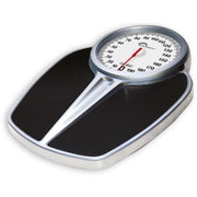 Bilancia pesapersone meccanica LITTLE BALANCE 8182 PRO M 200, 200 kg / 1 kg, Schermo grande, Professionale, Nero e Cromo