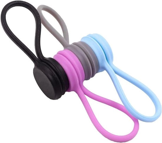 Cavi elettrici magnetici per casa, ufficio, cavi - Set da 4 pezzi