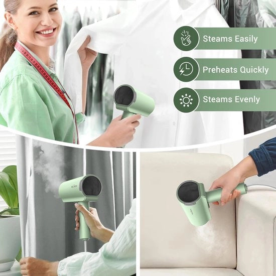 Stomatrice Portatile per Abbigliamento - Stomatrice a Mano - Stomatrice per Abbigliamento - Stomatrici per Abbigliamento - Stomatrice/Ontsteker per Abbigliamento - Leggera e Ripiegabile - Alta Qualità Stomatrice Elettrica con Tanca d'Acqua da 150ml