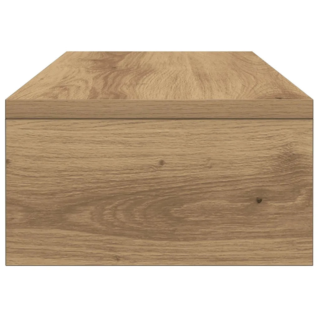 Supporto Monitor Rovere Artigianale 42x24x13 cm Multistrato 855797