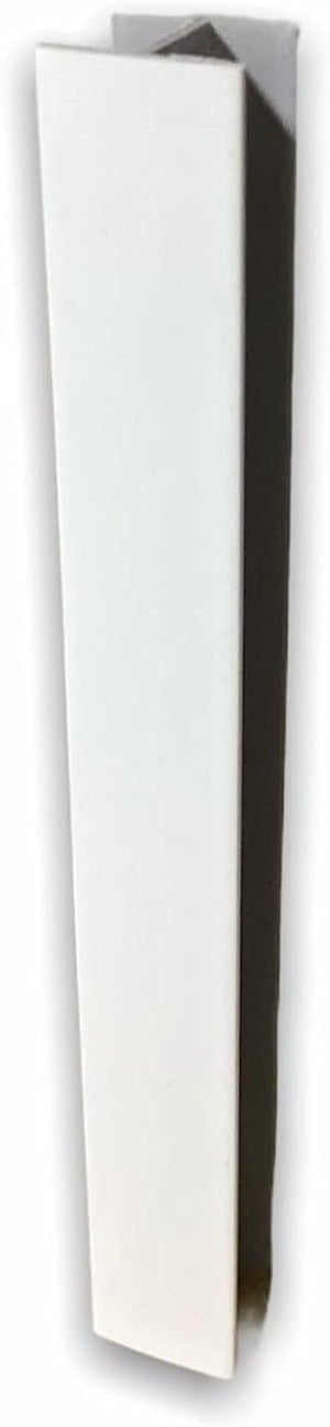 GIUNZIONI PER ZOCCOLO CUCINA CONFEZIONE DA 4 PEZZI H 12 CM BIANCO