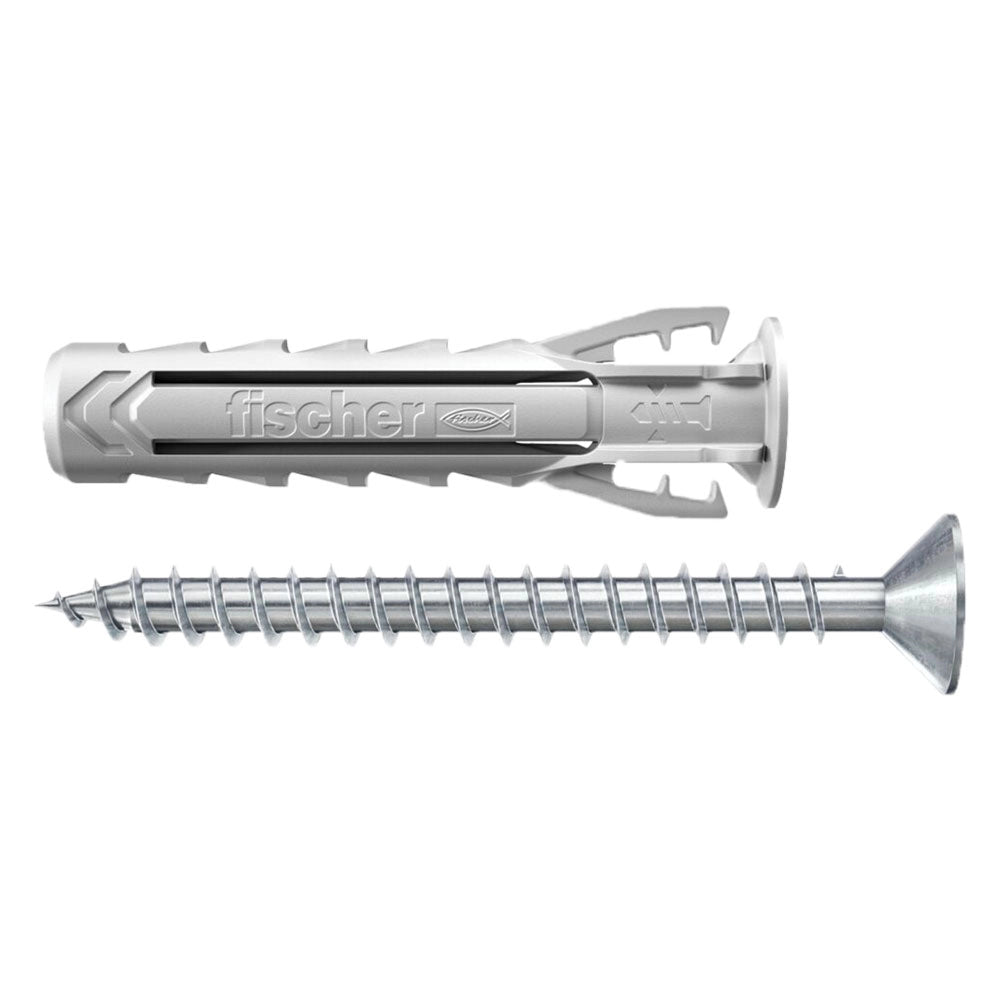 TASSELLO NYLON CON VITE 'SX PLUS -S' Ø  5 x 25 - vite 4 x 30 mm- 100 pezzi  - FISCHER