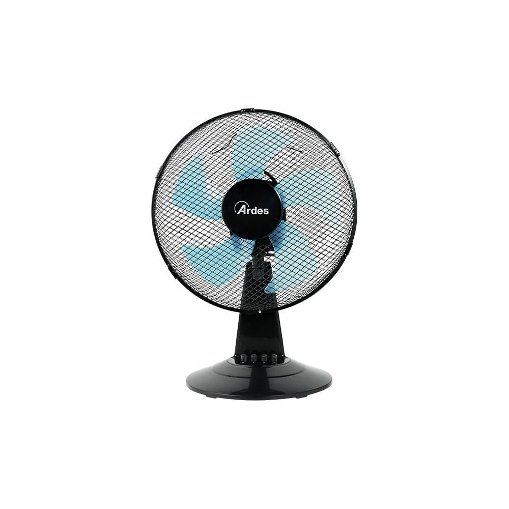 Ardes Ventilatore da tavolo 30 cm Nero AR5ST30N per Raffreddamento Efficiente in Ambienti Domestici e Uffici