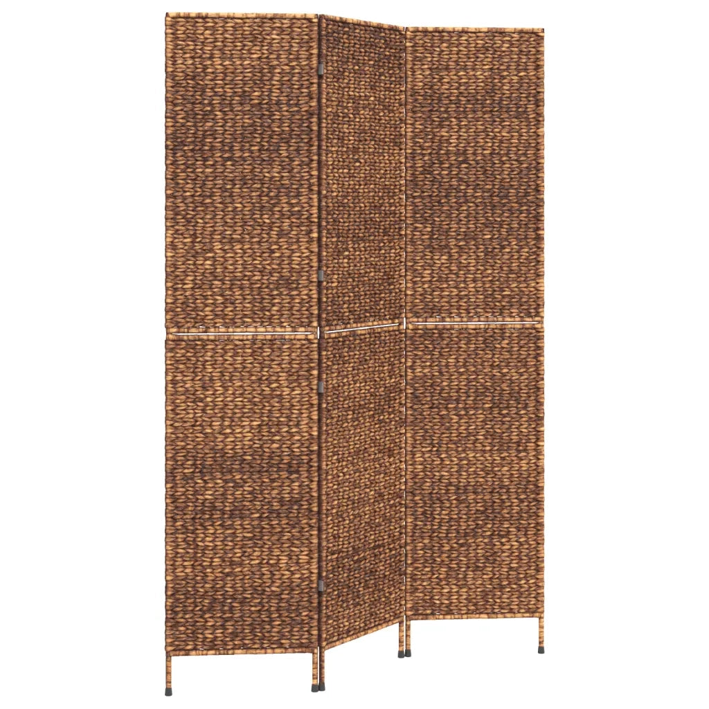 Divisorio Ambienti | Divider per stanze | Paravento 3Pannelli Marrone 122x180cm Giacinto d'Acqua