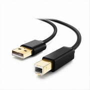 Trade Shop - Cavo F-bm10 Cavetto Per Stampante Bm2.0 Usb Da 1,5mt Compatibile Notebook Desktop -