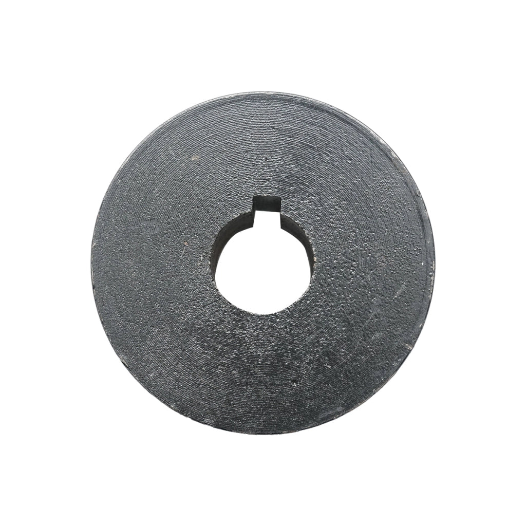 Puleggia a 2 gole per albero motore con chiavetta da 25 mm, motore da 13 CV