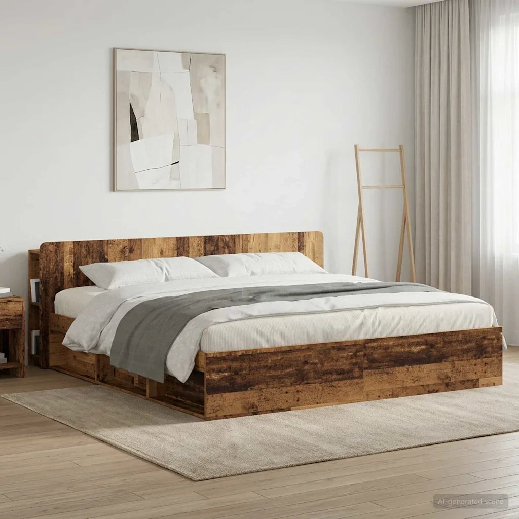 Testata del letto Legno antico Legno ingegnerizzato 8001235