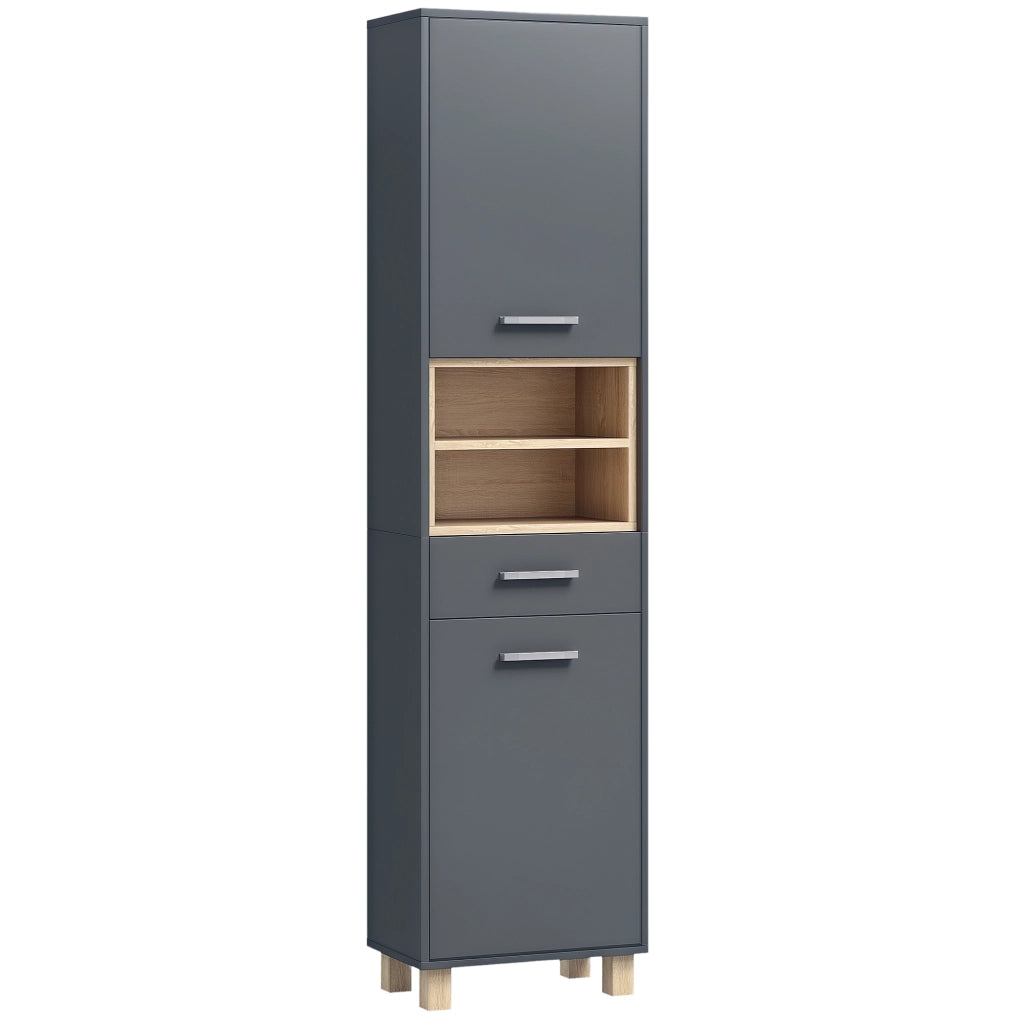 Mobile bagno colonna ¨C zephmum ¨C grigio 60x30x