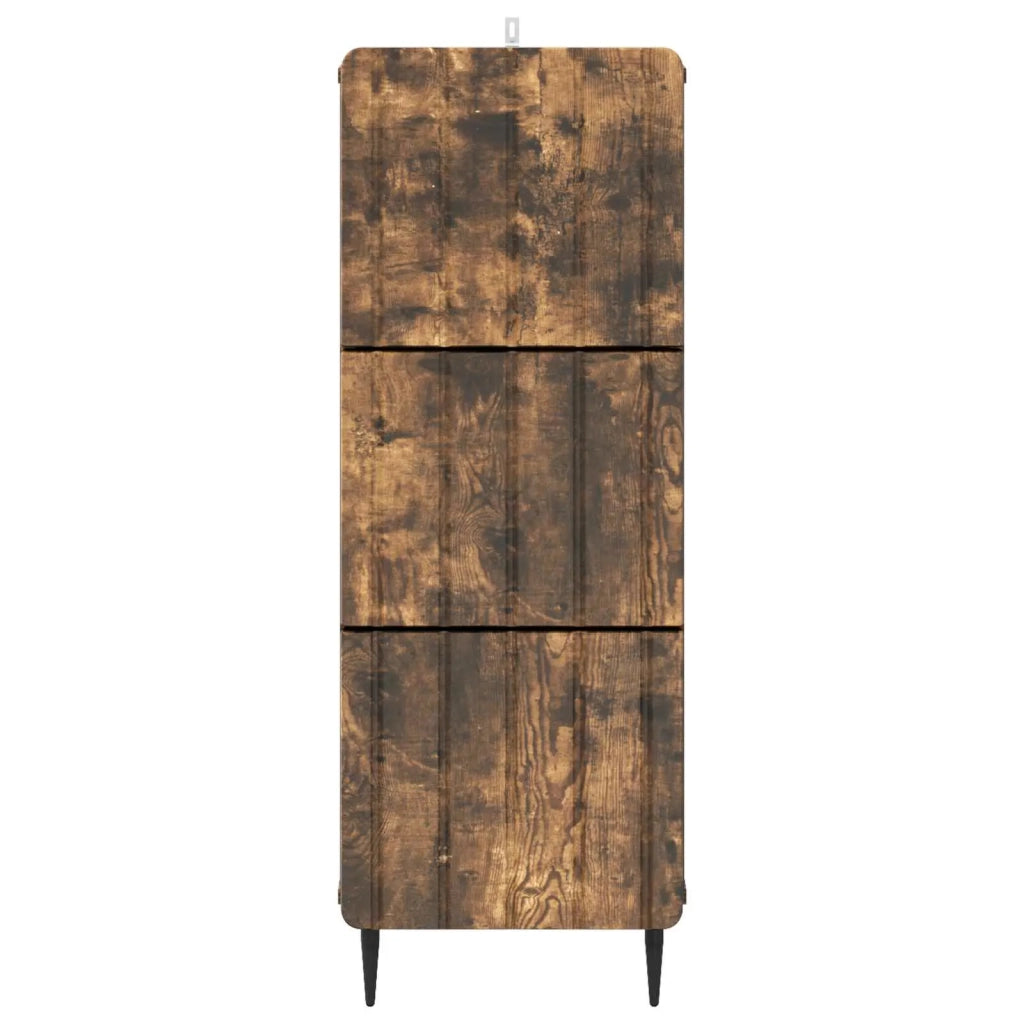 Mobile con Cassetti Rovere Fumo 33 x 34,5 x 92 cm