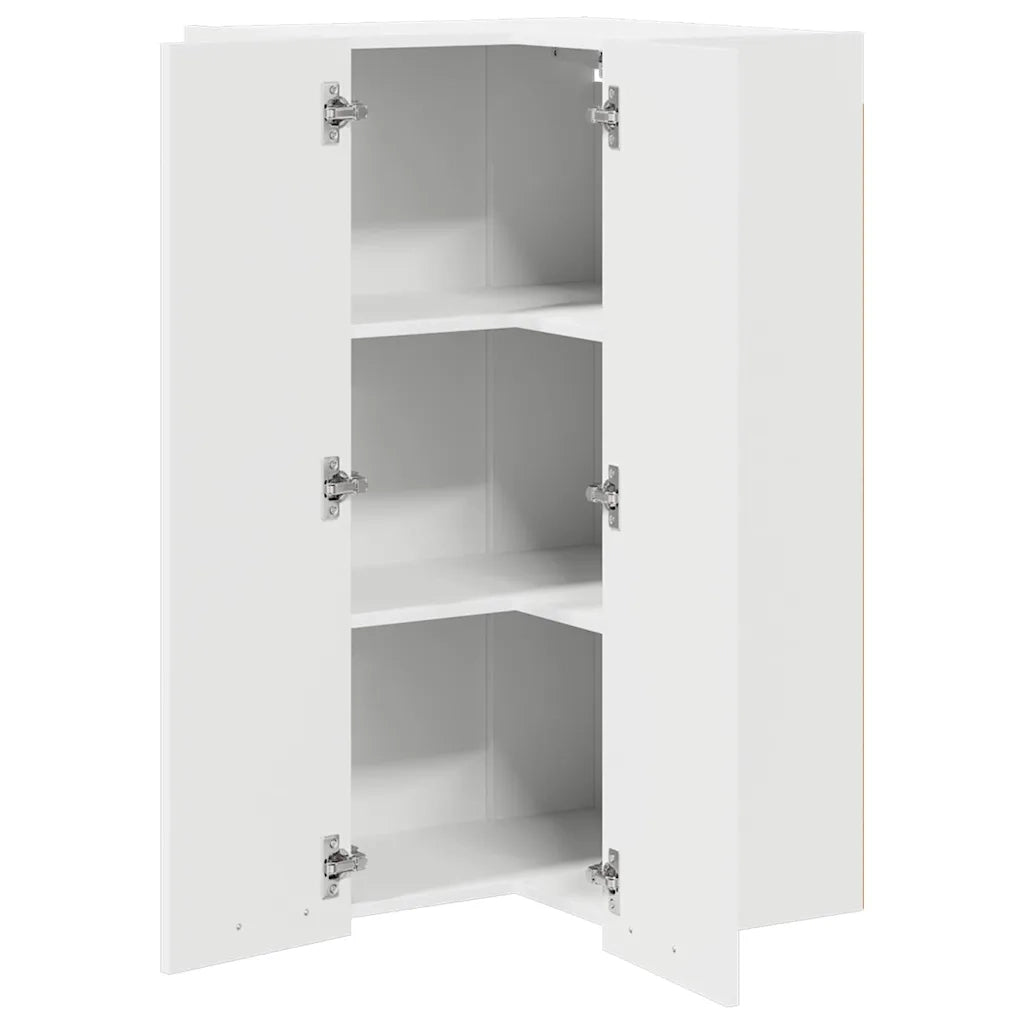 Armadio pensile Bianco 57 x 57 x 100 cm Legno multistrato
