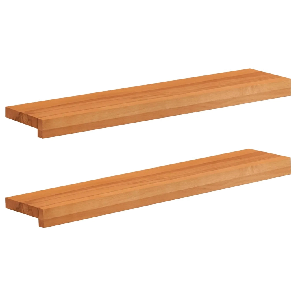 Soglie per finestre 2 pz Marrone Chiaro 80x 15 x 2 cm 42048168