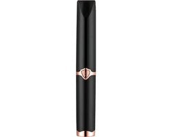 Wimperkruller elettrico in ABS con riscaldamento - 3 impostazioni di temperatura - Ricarica USB - Nero
