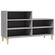 Scarpiera | Mobile per scarpe Grigio Sonoma 102x36x60 cm in Legno Multistrato