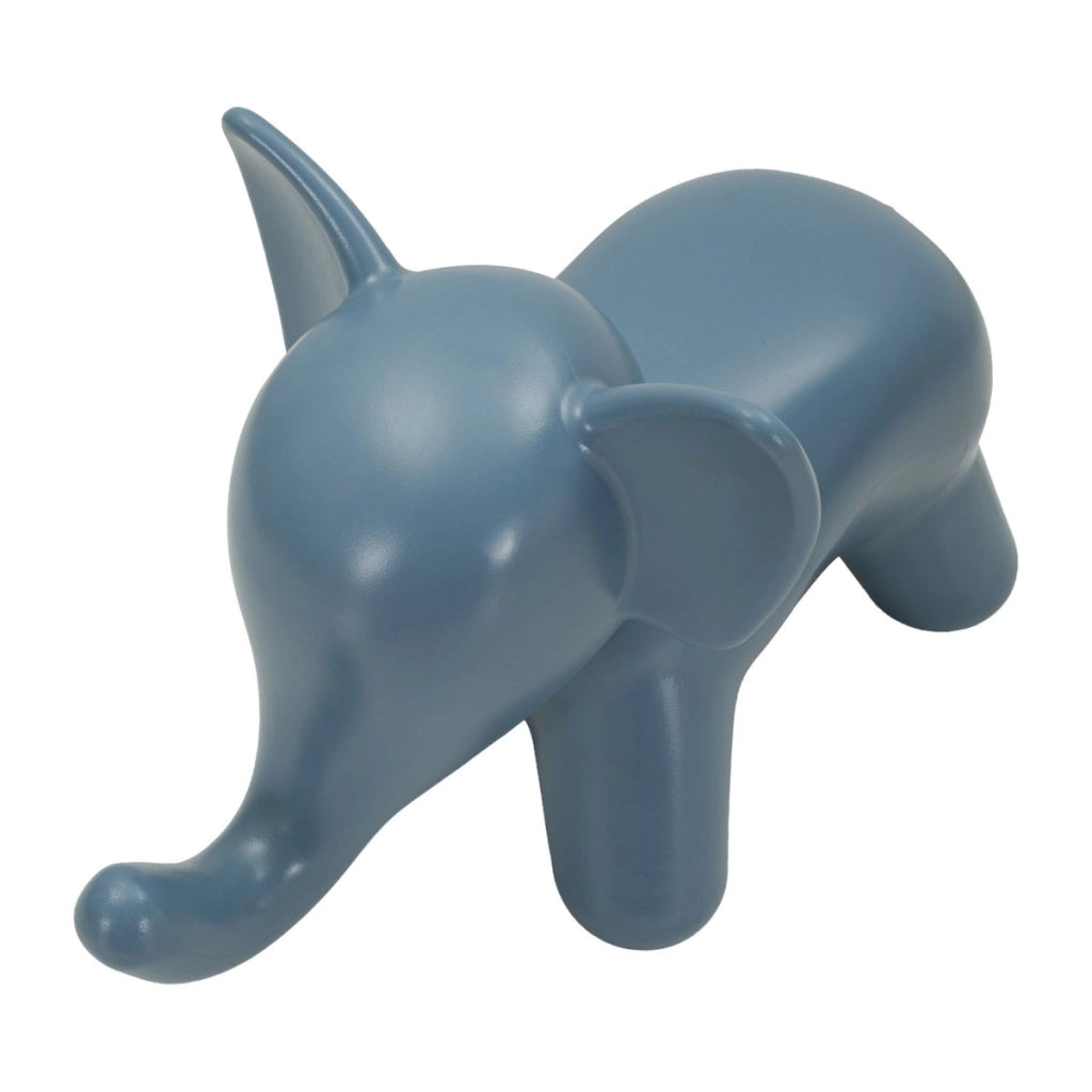 Sgabello Basso Elefante 1, Blu, Plastica, 86x46x56 cm