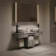 Set di Armadi da Bagno 4 pcs Sonoma grigio 103,5 x 15,5 x 70 cm 3406268