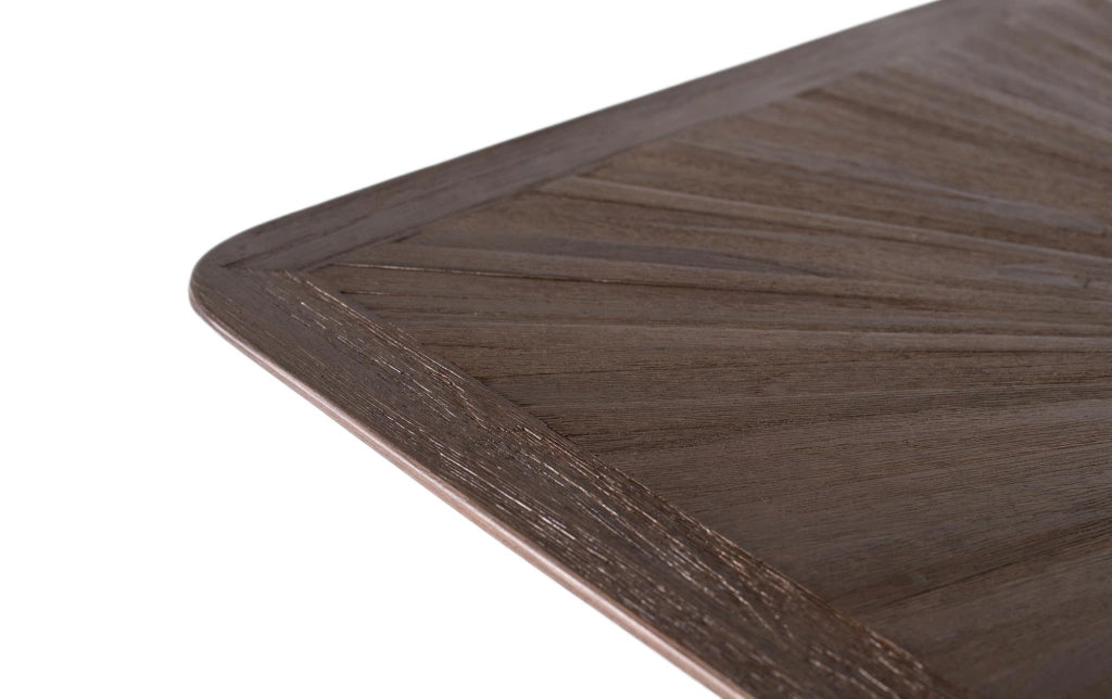 Tavolo da pranzo in legno di teak riciclato 200 cm