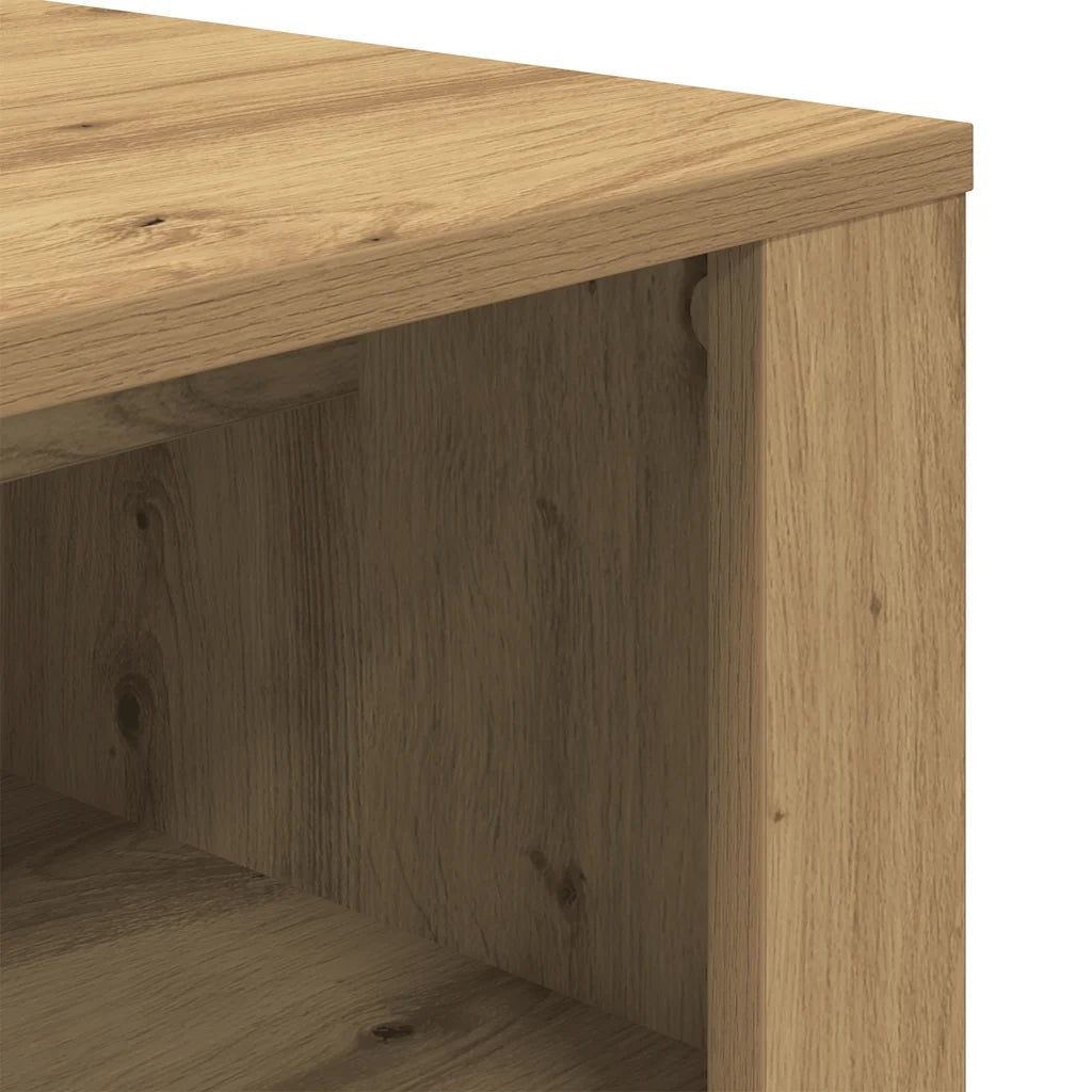 vidaXL Scarpiera Rovere Artigianale 100x35x45 cm in Truciolato