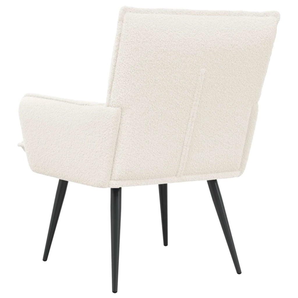 Poltrona Crema Bouclé 42047693