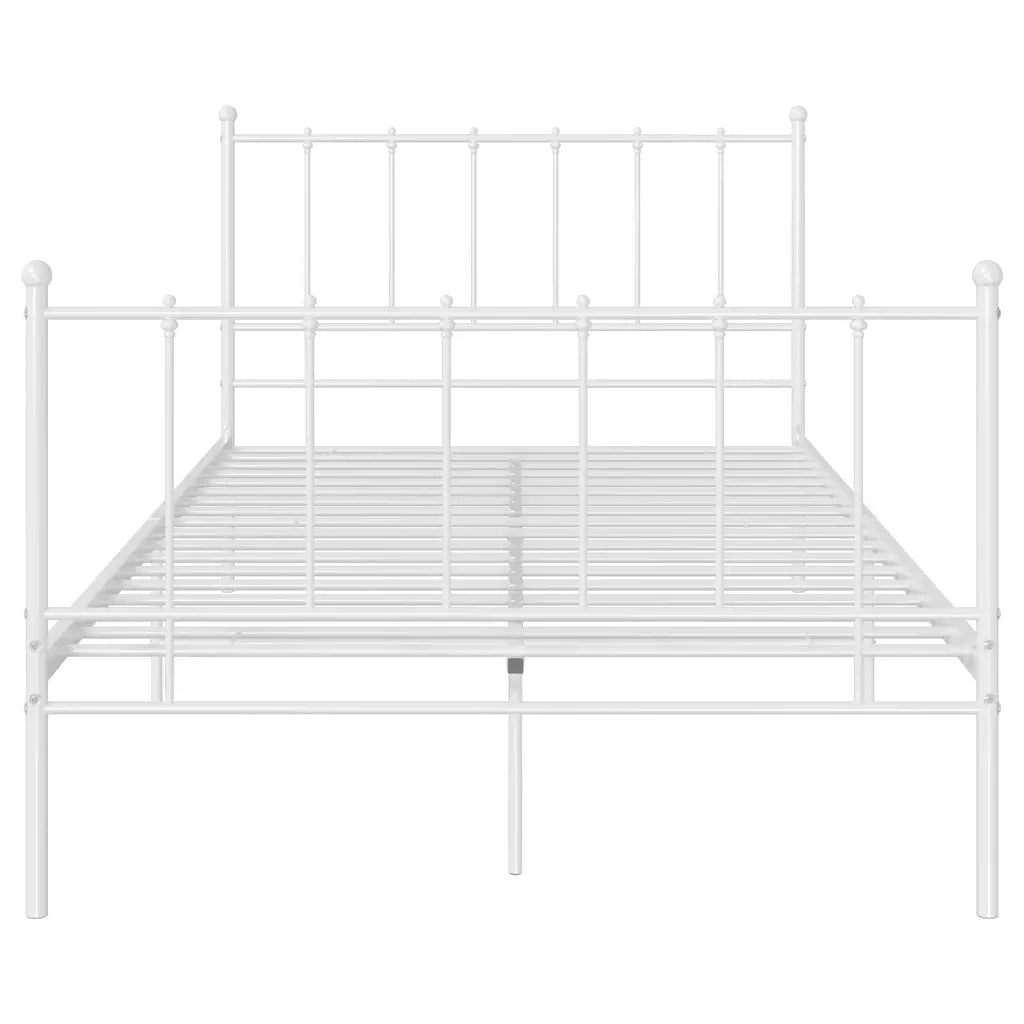 Giroletto Bianco in Metallo 120x200 cm 324953