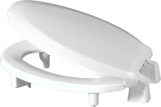 Braccio estensibile per WC in plastica - Bianco - Chiusura - 3l800sts-001