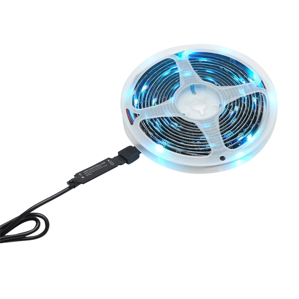 Striscia LED con telecomando 5V, 3m, controllo vocale RGB