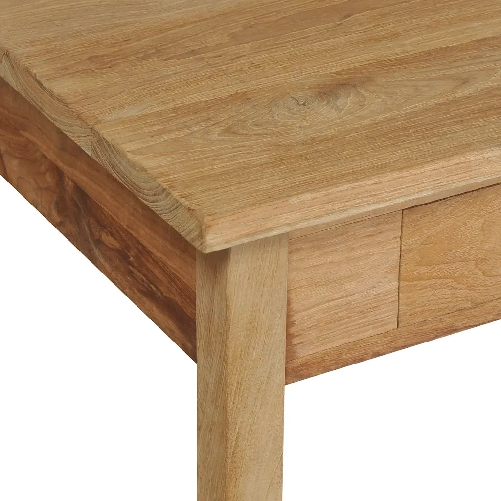 Tavolino da Salotto in Legno Massello di Teak 100x60x35 cm 244483