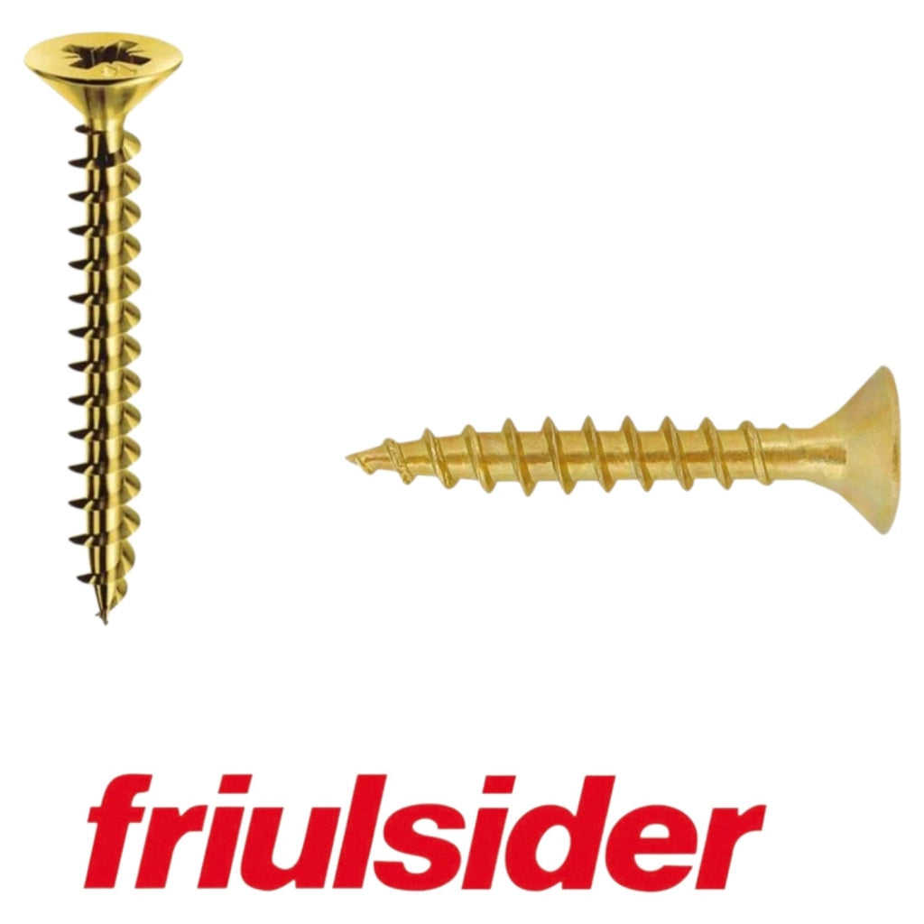 VITI PER TRUCIOLARE ZINCATA GIALLA 4,5X50 200 PEZZI