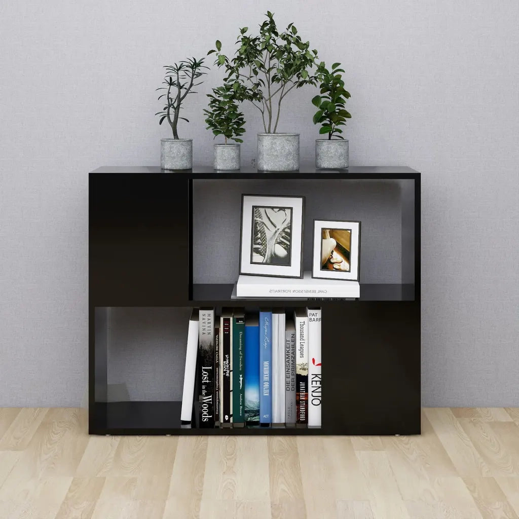 Mobile TV-Credenza per TV-Console TV Nero 80x24x63 cm in Truciolato