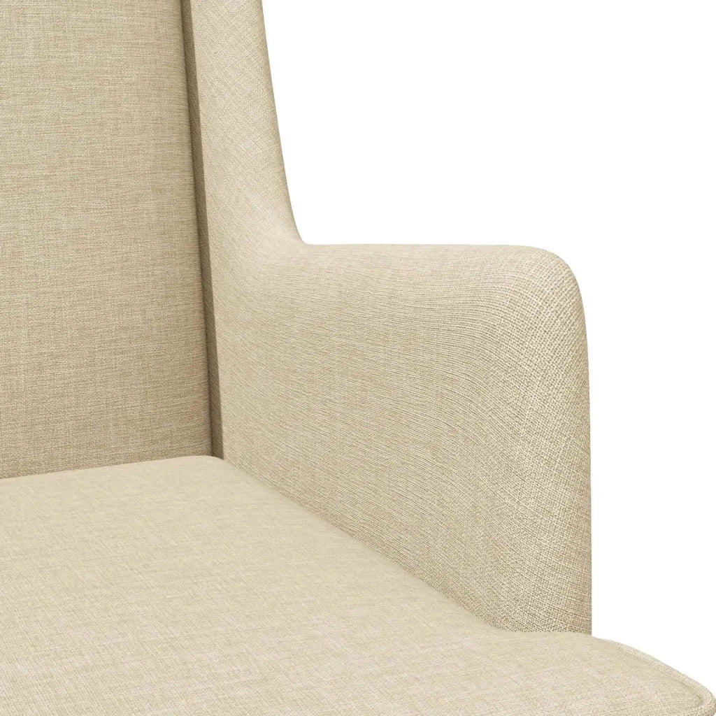 Poltrona | Sedia Relax Crema Tessuto