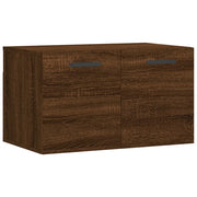 Armadietto a Muro | Mobile a Parete Rovere Marrone 60x36,5x35 cm Legno Multistrato