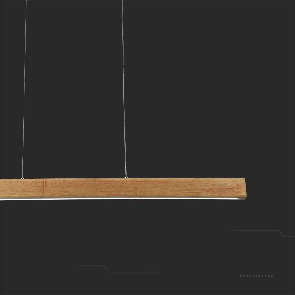 Lampada sospesa LED 80cm legno 4000K V-TAC VT-7582