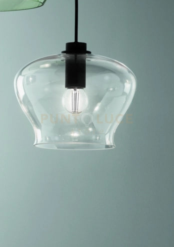 SOSPENSIONE VERVE-1 1 LUCE TRASPARENTE ATTACCO E14 SENZA BASE D' ATTACCO D.21CM