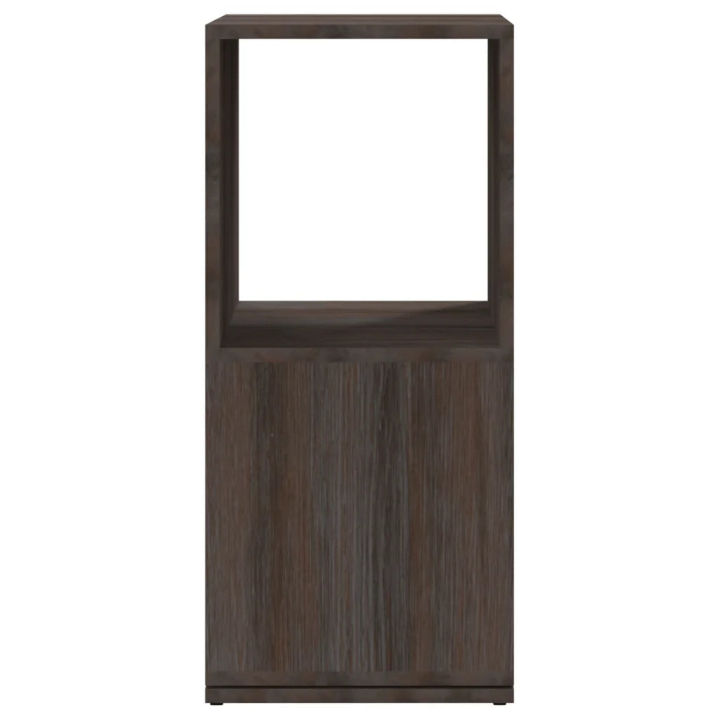 Armadietto Girevole Grigio Rovere 34,5x34,5x147,5cm Truciolato