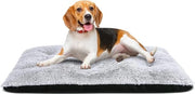 Letto per cani, extra grande, cuscino per cani con piuma soffice e anti-ansia, materasso antiscivolo, L (101 x 68 x 10 cm)