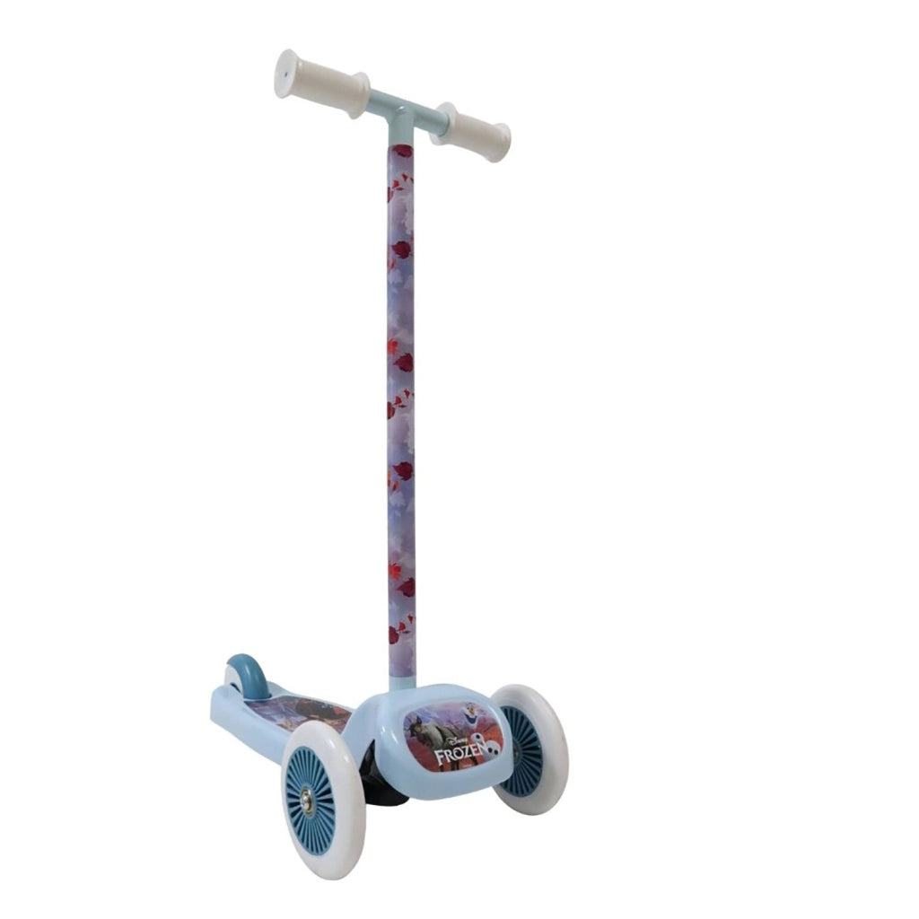 Monopattino per Bambini a 3 Ruote Licenza Disney Frozen Lean-to-Steer Cuscinetti ABEC-5 Azzurro