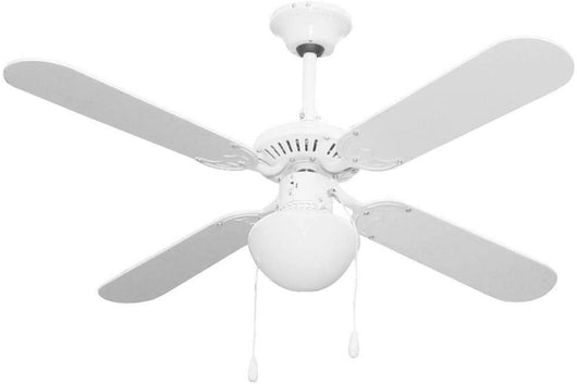 Ventilatore a soffitto 60 Watt 3 velocita' con catenelle comando Fly T105