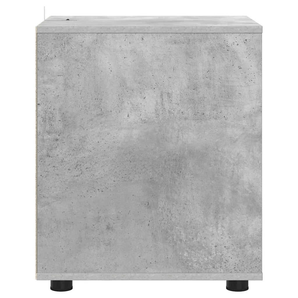 Armadio Grigio cemento 40 x 48 x 57 cm Legno multistrato