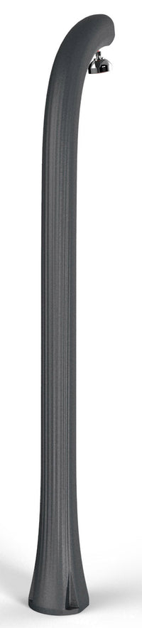 Doccia Solare da Esterno Giardino 30L Miscelatore Arkema Jolly Plus Grigio Antracite