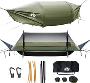Hangmat con rete di protezione Impermeabile tenda da campeggio - 1 persona - Escursioni Campeggio - Giardino dietro casa Campo esterno hangmat 2 persone
