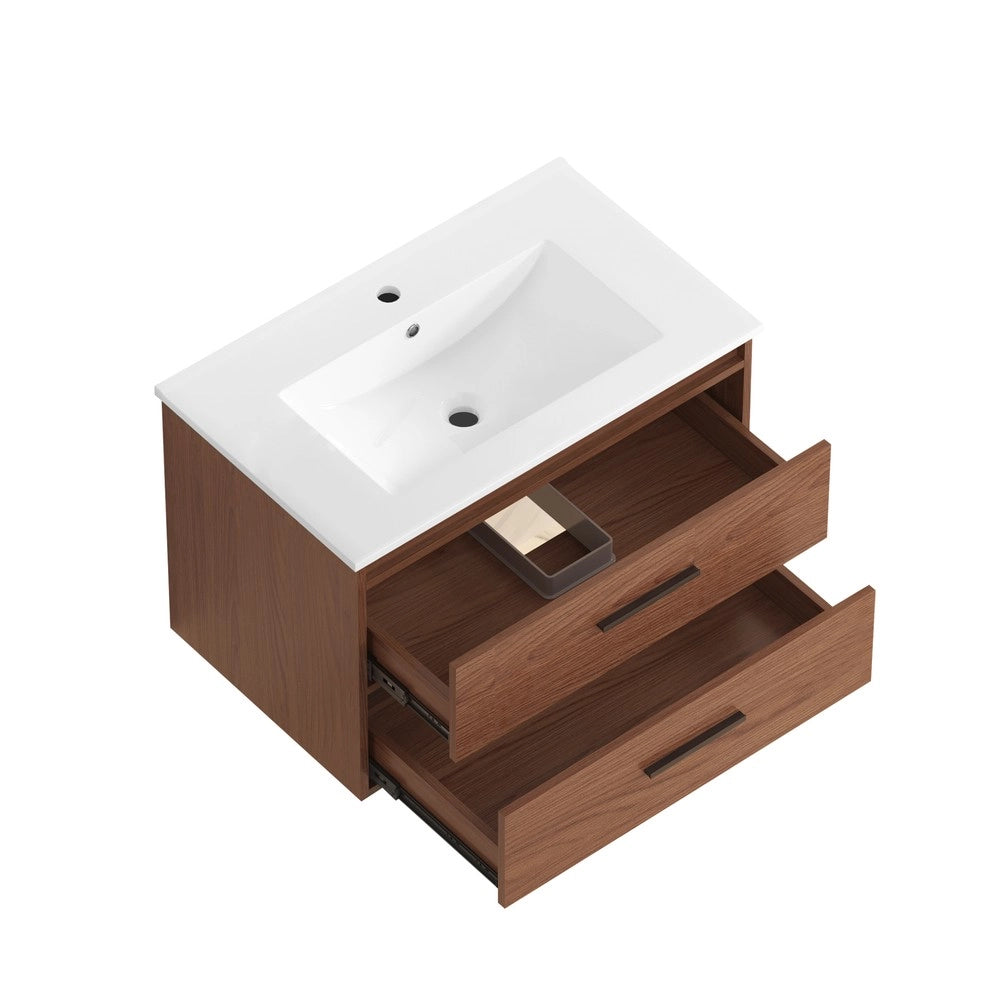 Armadietto Bagno con Cassetti ¨C Xylo ¨C Marrone, 75 cm