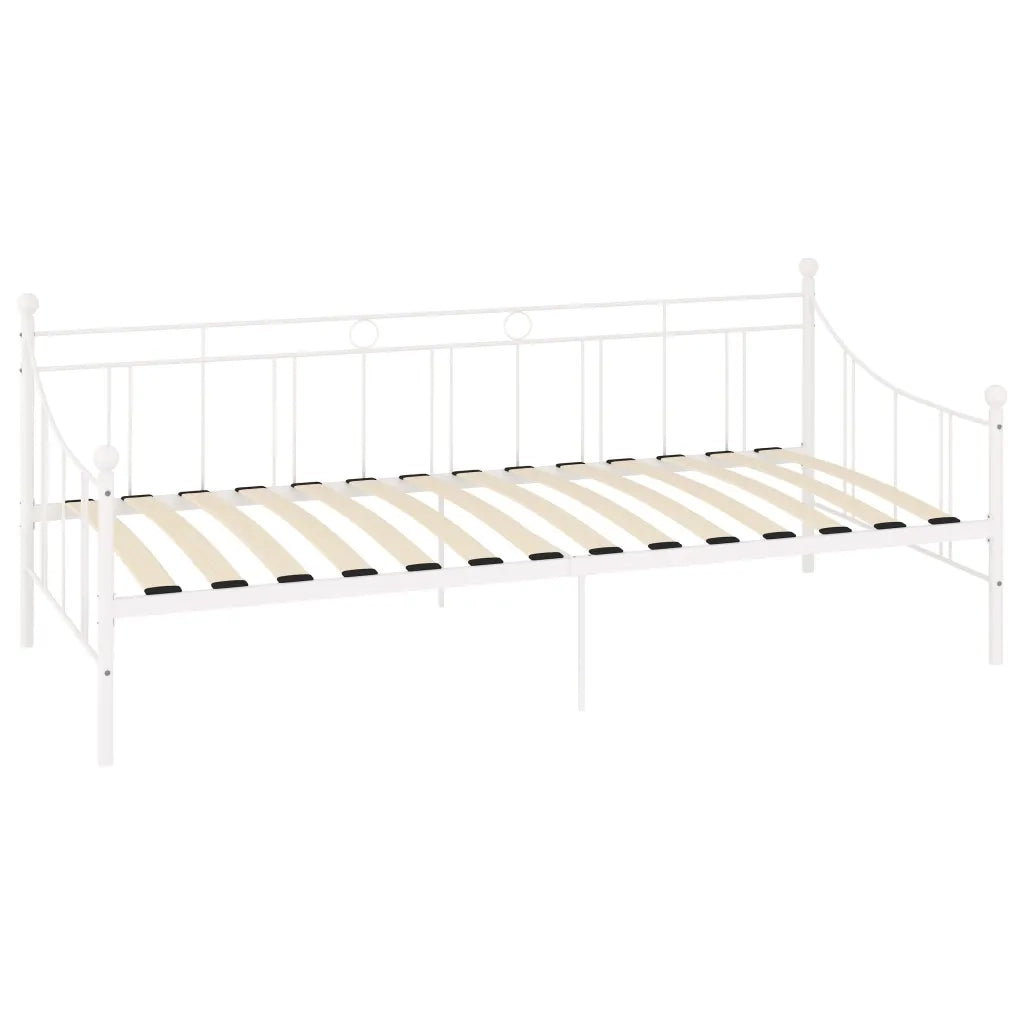 Telaio Divano letto | Sof¨¤ letto | Letto singolo Bianco in Metallo 90x200 cm