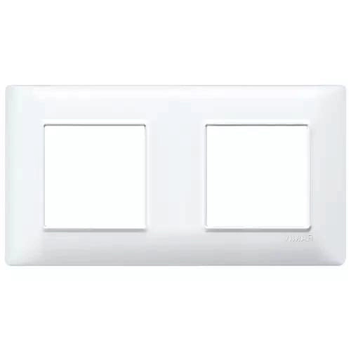 VIMAR PLANA - PLACCA 4M (2+2) INT71 BIANCO