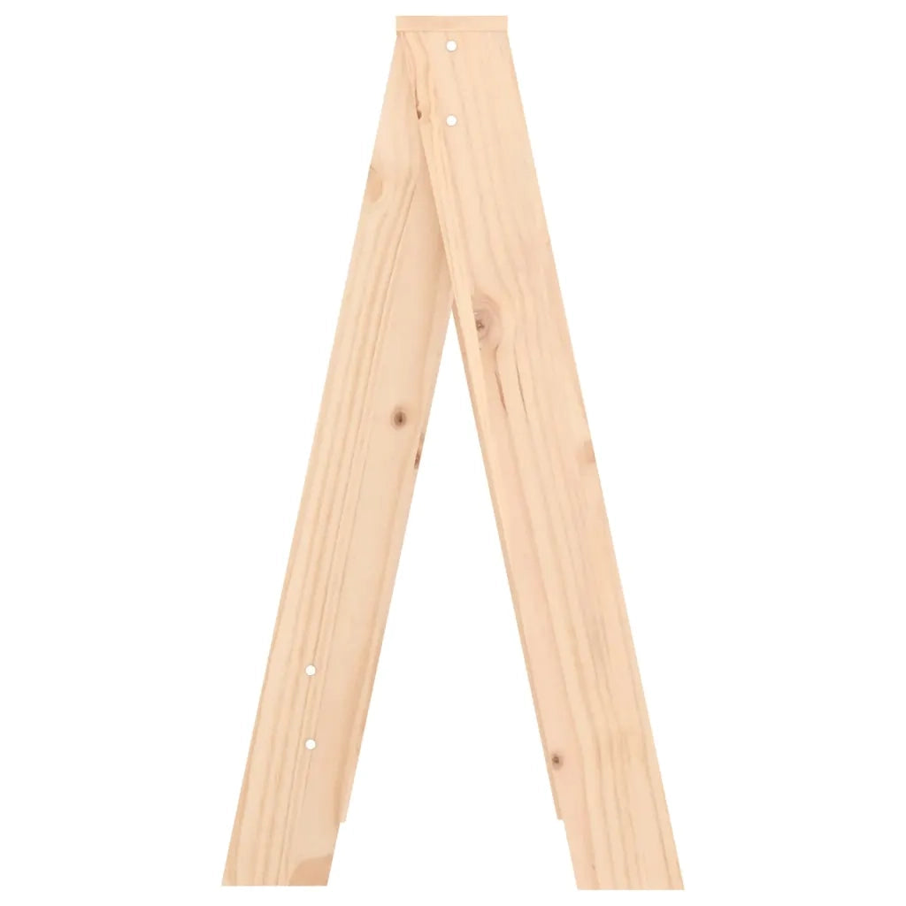 Sgabelli 2 pz 40x40x75 cm in Legno Massello di Pino 823669