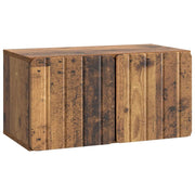 Mobile Porta TV da Muro Legno antico 59,5 x 31 x 30 cm